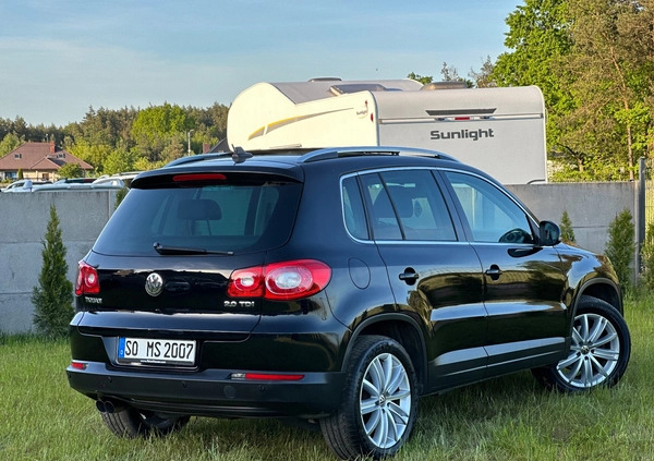 Volkswagen Tiguan cena 39900 przebieg: 219000, rok produkcji 2009 z Mrągowo małe 742